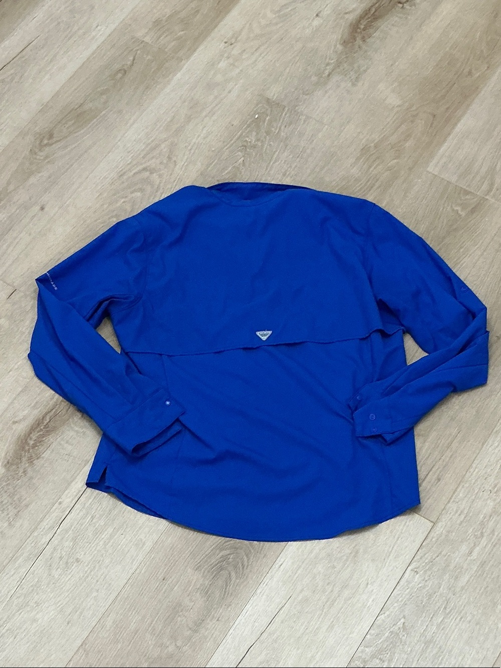 Columbia Button-Down Shirt - Women's Long Sleeve in Royal Blue - Picture 4 of 4